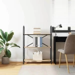 vidaXL Ράφι Βιβλίων Sonoma Δρυς 80 x 30 x 109 εκ Επεξεργασμένο ξύλο