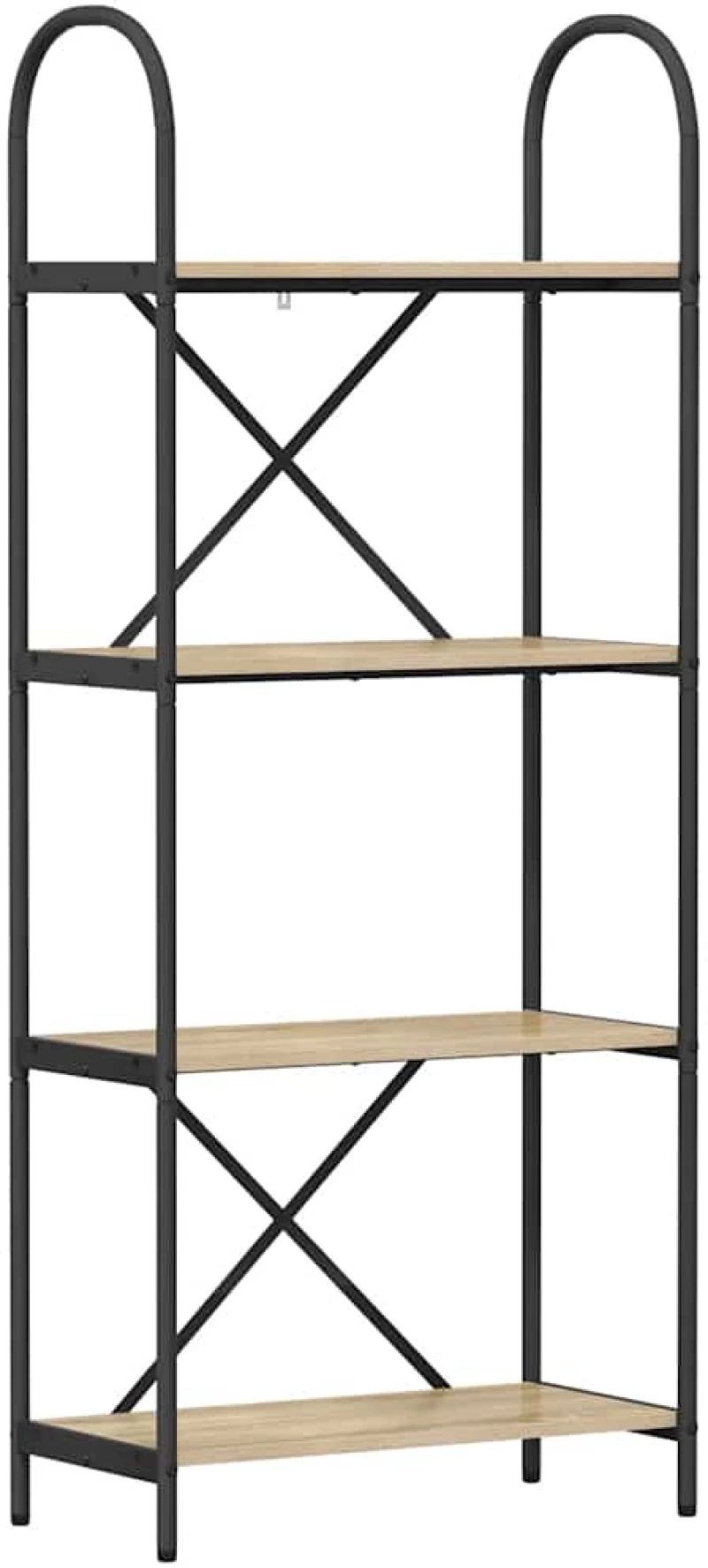 vidaXL Ράφι Βιβλίων Sonoma Δρυς 60 x 30 x 146 εκ Επεξεργασμένο ξύλο