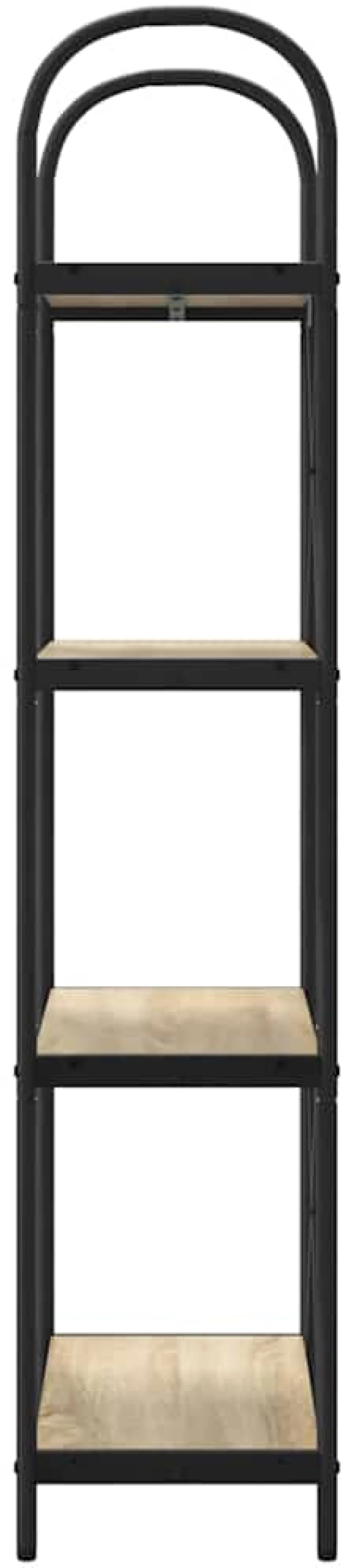 vidaXL Ράφι Βιβλίων Sonoma Δρυς 60 x 30 x 146 εκ Επεξεργασμένο ξύλο