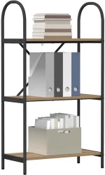 vidaXL Ράφι Βιβλίων artisan δρυς 60 x 30 x 109 εκ Επεξεργασμένο ξύλο