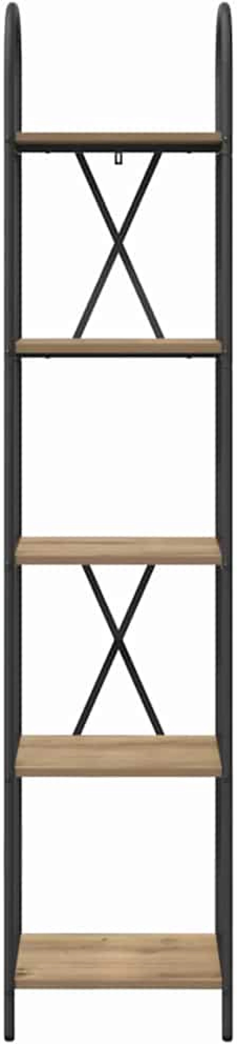 vidaXL Ράφι Βιβλίων artisan δρυς 40 x 30 x 183 εκ Επεξεργασμένο ξύλο