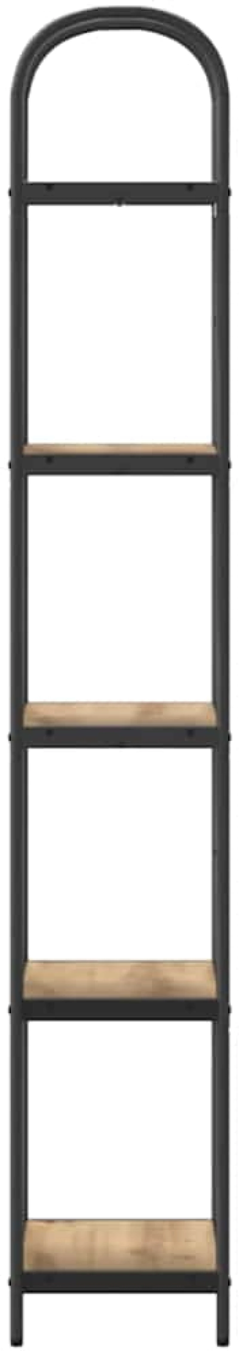 vidaXL Ράφι Βιβλίων artisan δρυς 40 x 30 x 183 εκ Επεξεργασμένο ξύλο