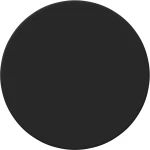 vidaXL Καπάκι τραπεζιού Μαύρο 50 x 50 x 1.5 cm Επεξεργασμένο ξύλο