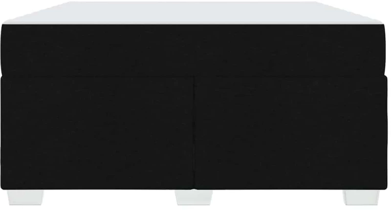 vidaXL Σκελετός Κρεβατιού Μαύρο 140 x 200 cm ύφασμα