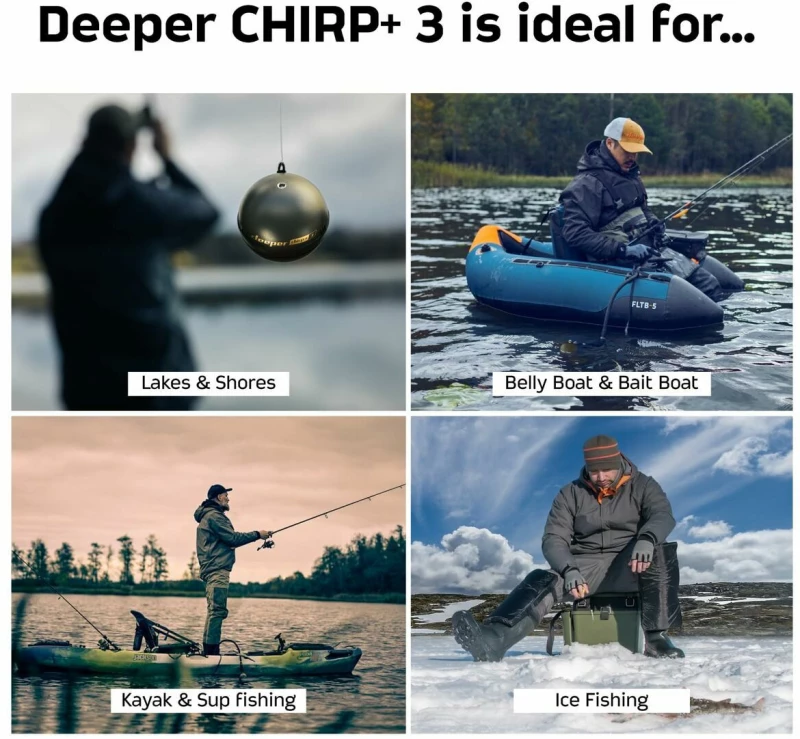 Εντοπιστής ψαριών Deeper DP6H13S10