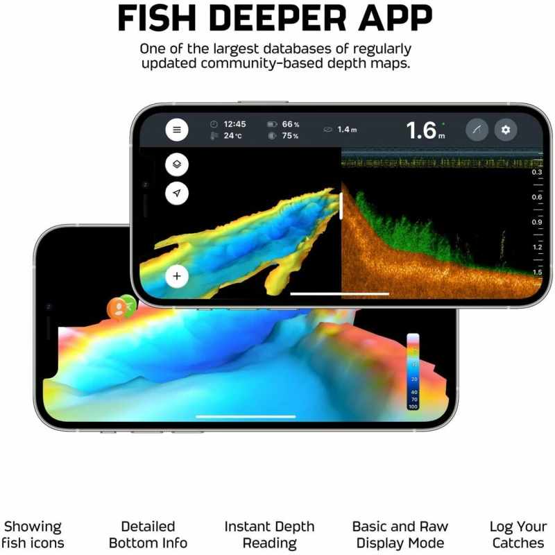 Εντοπιστής ψαριών Deeper DP6H13S10