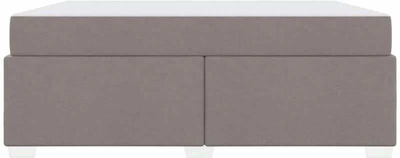 vidaXL Σκελετός Κρεβατιού Taupe 180 x 200 cm ύφασμα