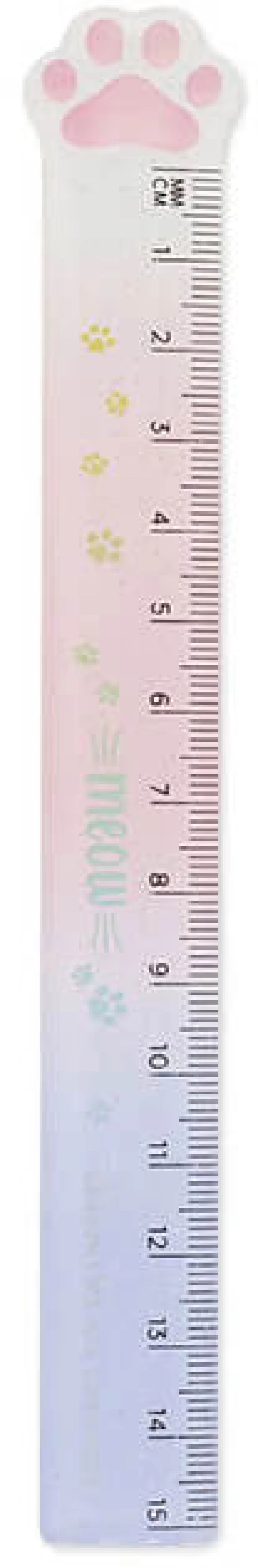 Legami Milano χάρακας Meow 15cm