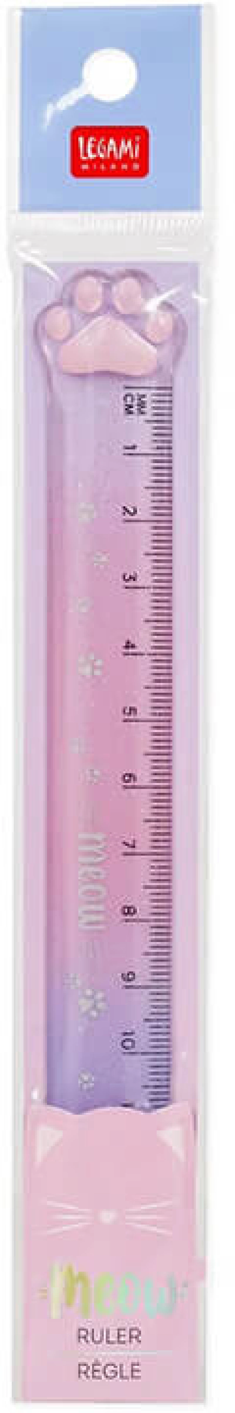 Legami Milano χάρακας Meow 15cm