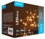 Modee Lighting Χριστουγεννιάτικα Λαμπάκια LED με Τροφοδοτικό (200LED/20m/10cm) Θερμό