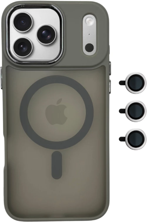 Θήκη MagSafe Magnetic για Apple iPhone 17 Pro - Γκρι