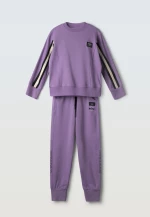 Εβίτα Fashion Σετ Φόρμας Being ,Μωβ