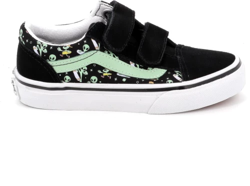 Παιδικό Χαμηλό Casual Vans Old Skool Χρώματος Μαύρο VN000CYAYJ71