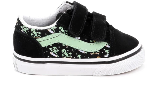 Παιδικό Χαμηλό Casual Vans Old Skool Χρώματος Μαύρο VN000CTGYJ71