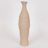 Βάζο Κεραμικό 819-00598 Φ12x48cm Moca Estheti Home Κεραμικό