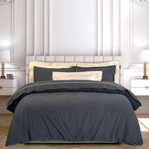 Σεντόνια 2297 (Σετ 4τμχ) Black Greenwich Polo Club King Size 250x270cm 100% Βαμβάκι