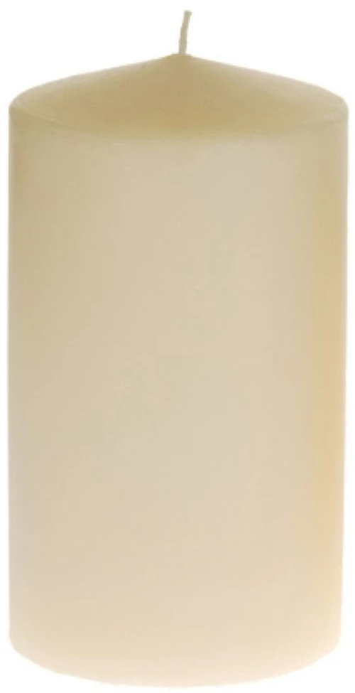 Κερί Κύλινδρος 36972 10x18cm Cream Παραφίνη