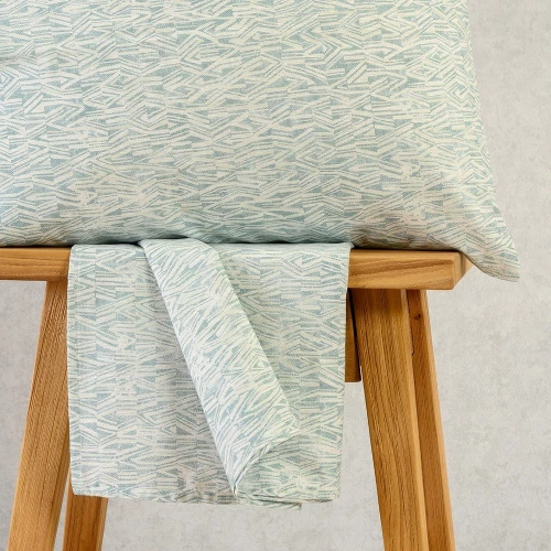 Κατωσέντονο Rafaelo Με Λάστιχο (Σετ 2τμχ) Petrol Melinen Μονό 100x232cm Βαμβάκι-Πολυέστερ