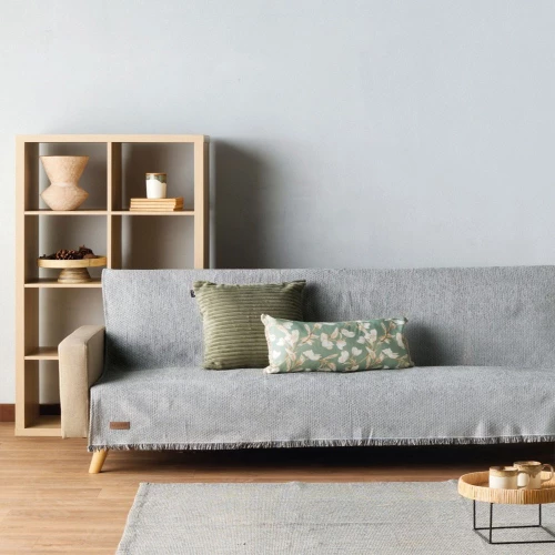 Ριχτάρι Mick 22 Grey Kentia Τετραθέσιο 180x340cm Βαμβάκι-Ακρυλικό