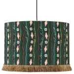 Φωτιστικό Οροφής Tyrol Folk Pattern CL50549 Φ55x30cm 1xE27 60W Multi MindTheGap
