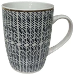 Κούπα All Time 028852 8x8x11cm White-Blue Πορσελάνη