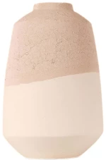 Βάζο 697ELD1112 Φ17x29cm Beige Aberto Design Κεραμικό