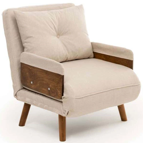 Πολυθρόνα - Κρεβάτι Cosmo 859FTN2336 77x70x82cm Cream