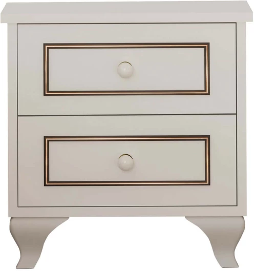 Κομοδίνο Rb 167RAB1301 45x40x45cm White
