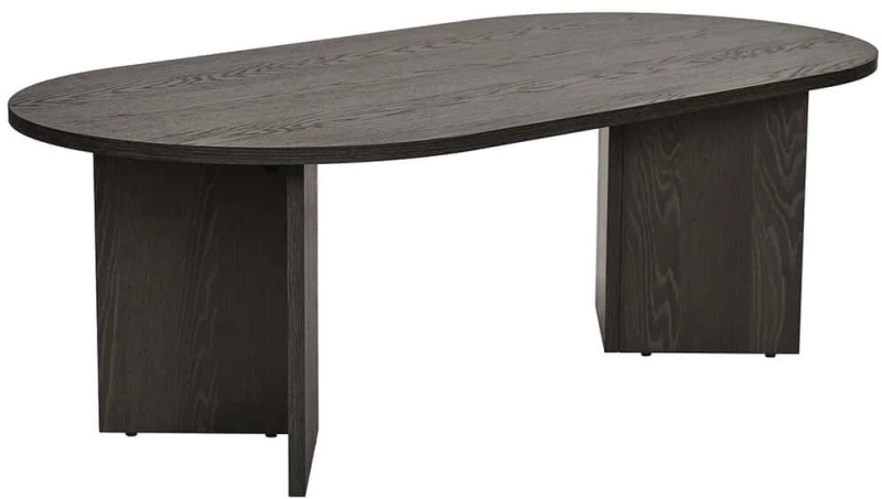 Τραπέζι Σαλονιού Sable 668NRD1118 119x60x40cm Lumiere Black