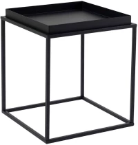 Τραπεζάκι Βοηθητικό 491CRT1169 45x45x52cm Black