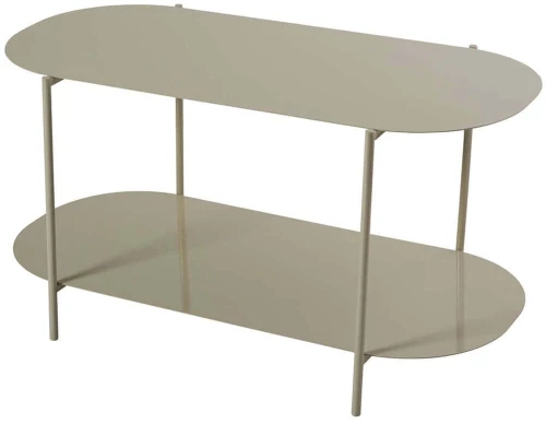 Τραπέζι Σαλονιού 491CRT1168 100x45x51cm Taupe