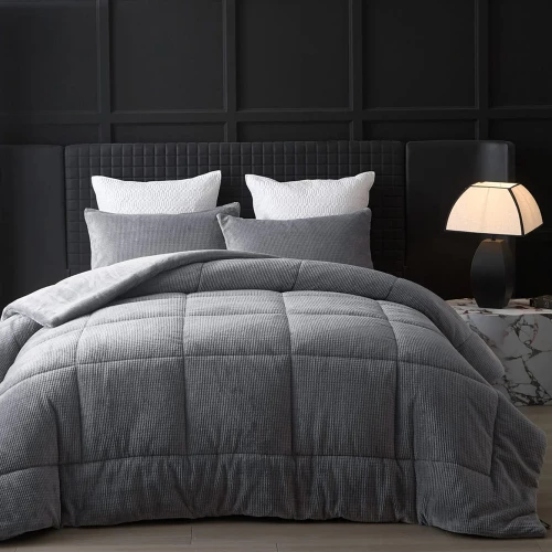 Κουβερτοπάπλωμα Cassiano Lt Grey 160x240cm Liolios Home 2584 CASSIANO