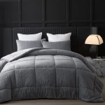 Κουβερτοπάπλωμα Cassiano Lt Grey 160x240cm Liolios Home 2584 CASSIANO