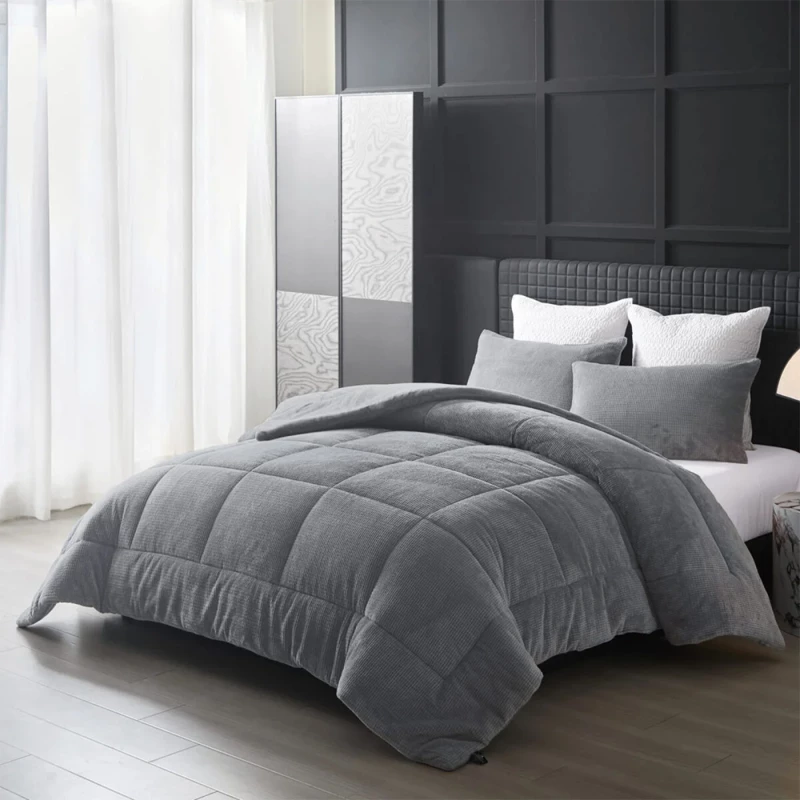 Κουβερτοπάπλωμα Cassiano Lt Grey 160x240cm Liolios Home 2584 CASSIANO