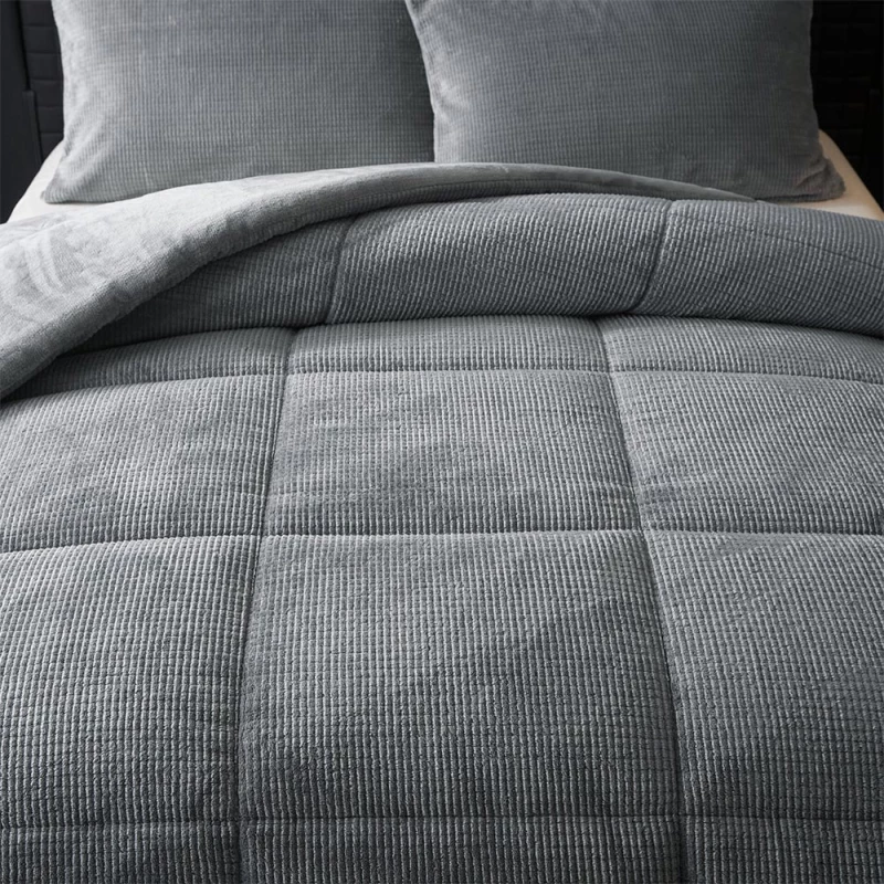 Κουβερτοπάπλωμα Cassiano Lt Grey 160x240cm Liolios Home 2584 CASSIANO