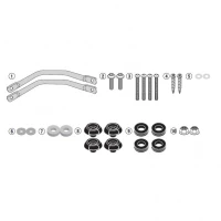 Kappa Kit Ζελατίνας Yamaha N-Max 125-155 15-20 D2123KITK