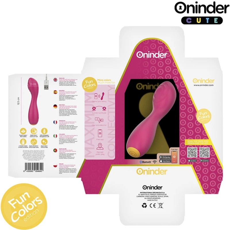 ONINDER CUTE - LOVE BUDDY MASTER G-SPOT VIBRATOR - FREE WORLDWIDE APP