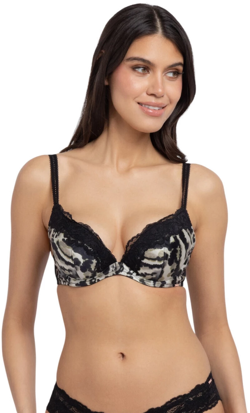Σουτιέν Dorina ORIGINS - Animal Push up - Δαντέλα - Cup B - C - Polyamide - Regular Fit