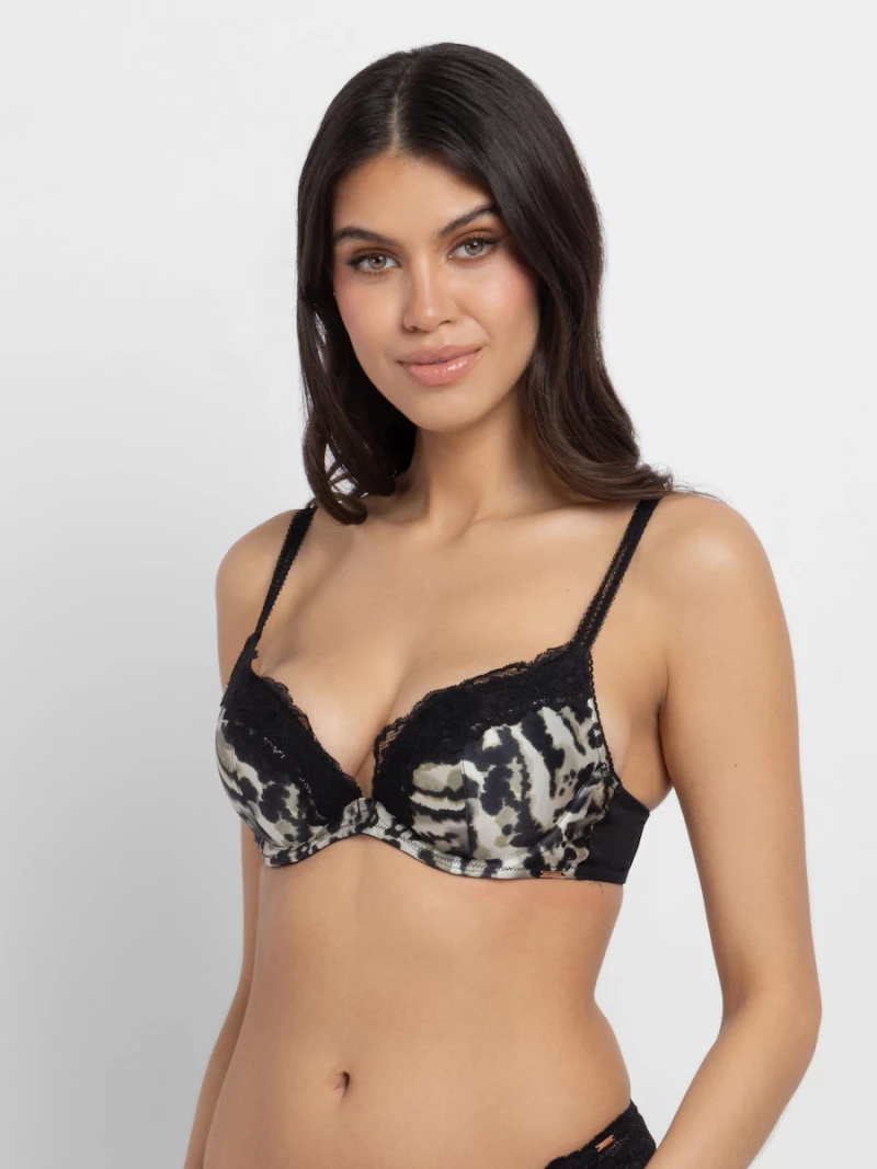Σουτιέν Dorina ORIGINS - Animal Push up - Δαντέλα - Cup B - C - Polyamide - Regular Fit