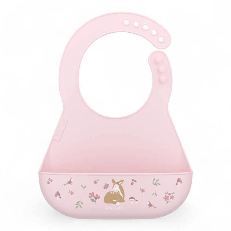 Σαλιάρα Σιλικόνης Mio Fairy Garden - Little Dutch (108034565406)