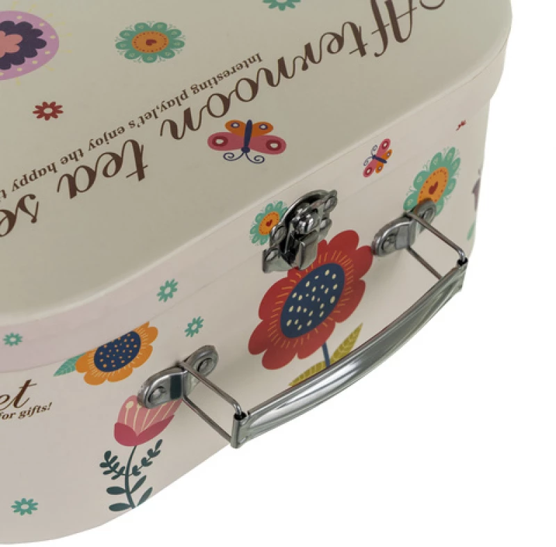 Kruzzel Σετ Τσαγιού για Κορίτσια Deluxe με Βαλίτσα & Παιχνίδια-Κεράσματα 26367