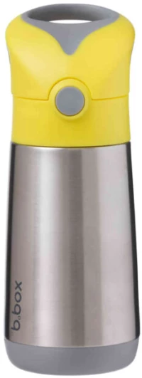 b.box Ισοθερμικό Παγούρι Με Καλαμάκι 12m+ 350ml Lemon Sherbet BB453