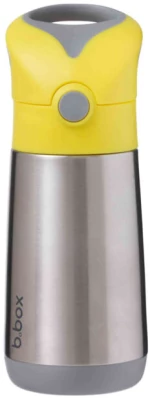 b.box Ισοθερμικό Παγούρι Με Καλαμάκι 12m+ 350ml Lemon Sherbet BB453