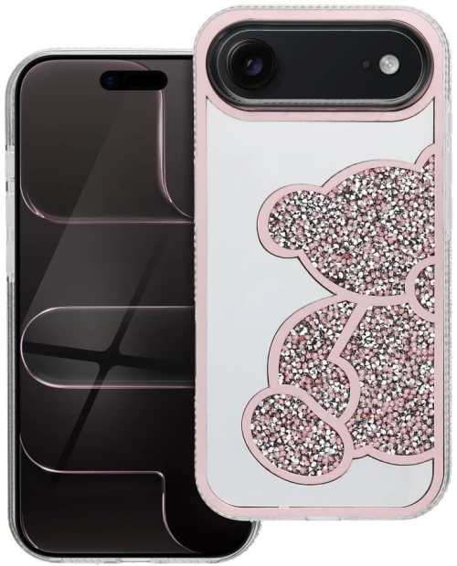 Teddy Bear Case For Iphone 17 Air Pink