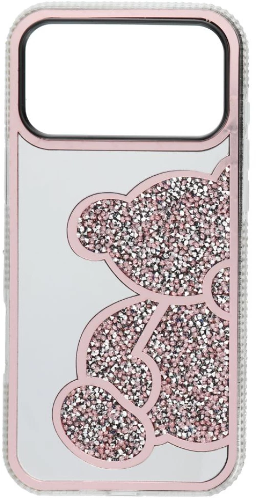 Teddy Bear Case For Iphone 17 Pro Max Pink