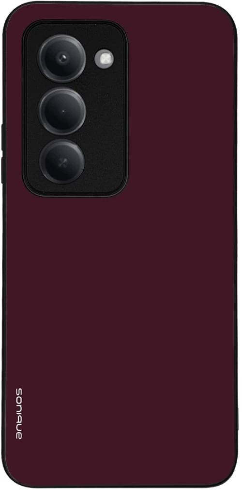 Θήκη Sonique ColorBloc Series για Xiaomi Redmi 15 4G / Redmi 15 5G Μπορντώ