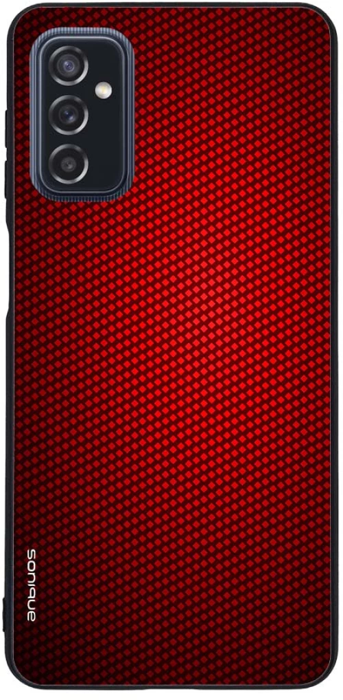Θήκη Sonique Carbon Series για Samsung Galaxy M52 5G Κόκκινο
