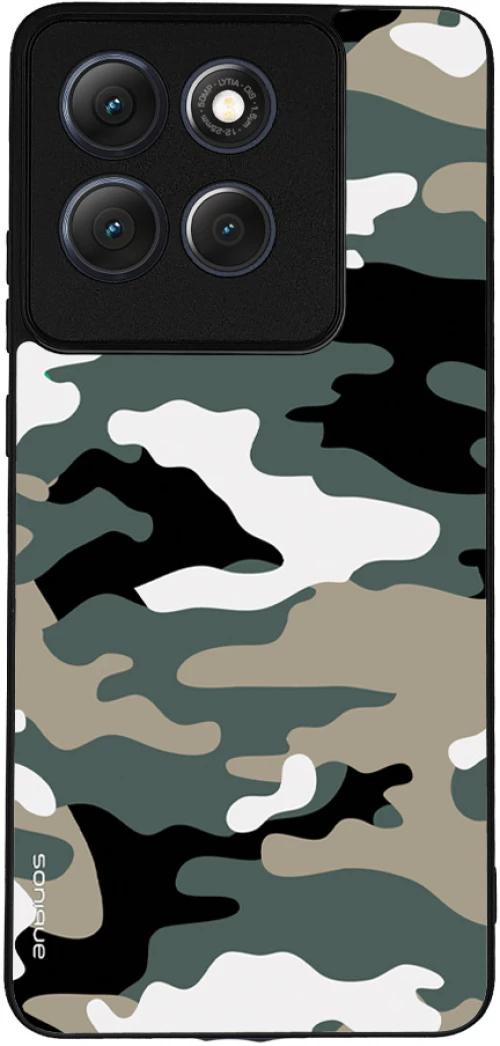 Θήκη Sonique Camouflage Army Series για Motorola Moto G86 5G Χακί