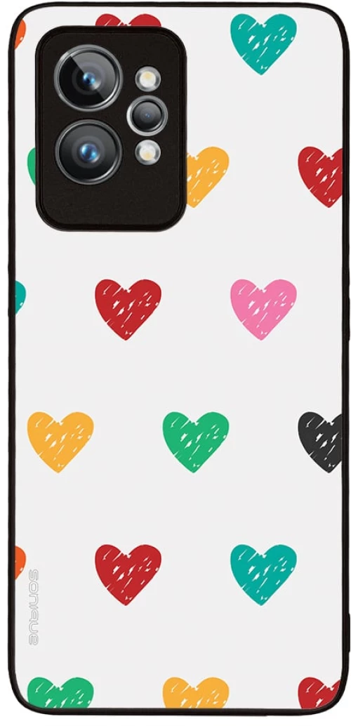Θήκη Sonique Heart Series για Realme GT 2 Pro Λευκό 02