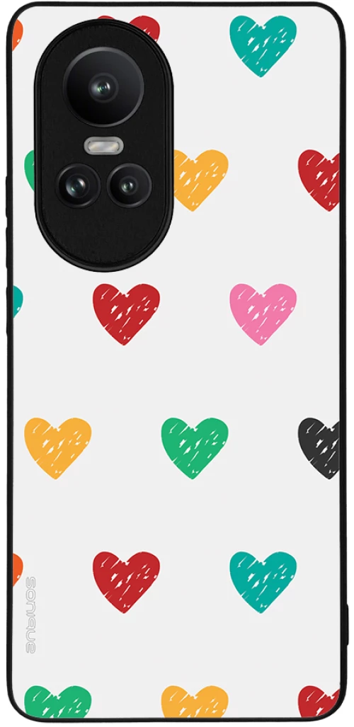 Θήκη Sonique Heart Series για Oppo Reno10 Pro 5G Λευκό 02